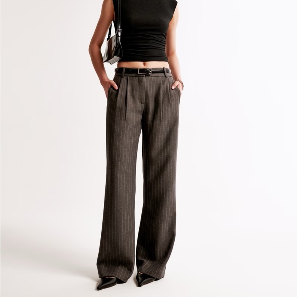 Abercrombie & Fitch pinstripe slacks